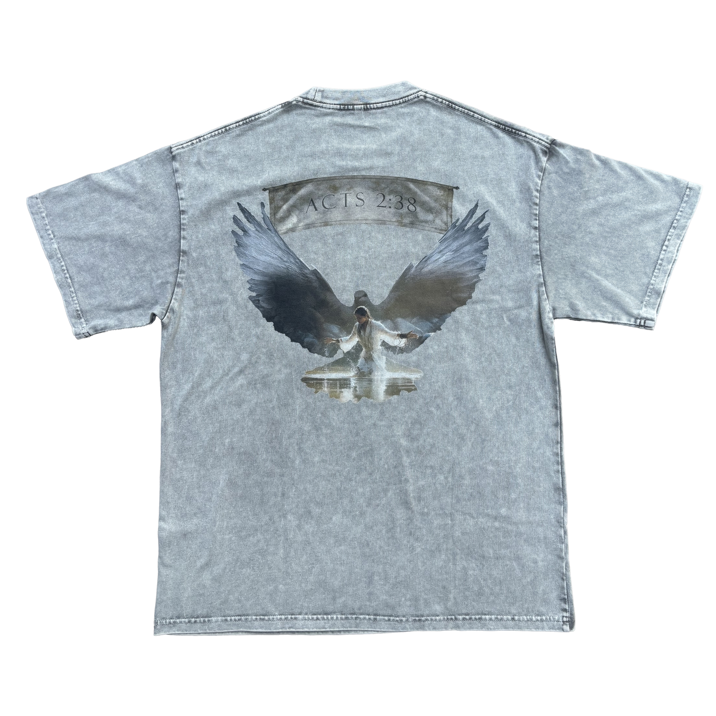 Act 2:38 - T-shirt (light grey)